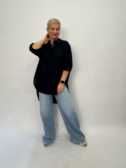 Koszula ELENA granat