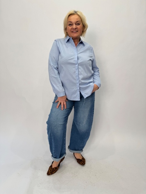 Koszula VIGO niebieska