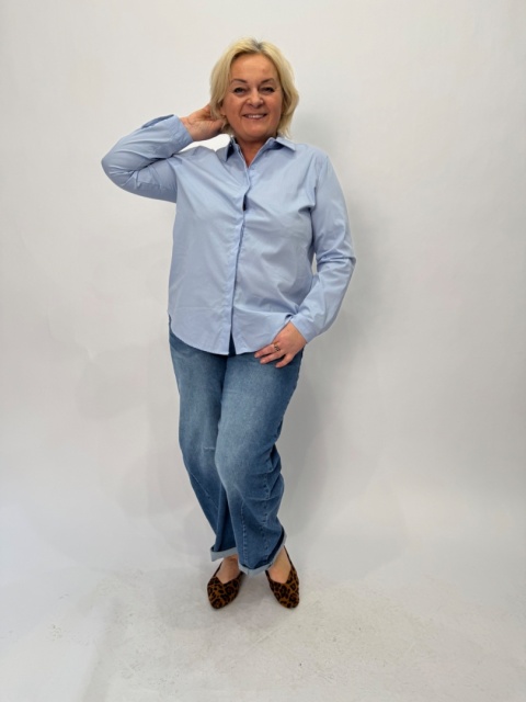 Koszula VIGO niebieska