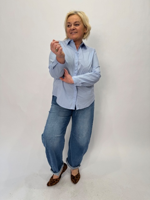 Koszula VIGO niebieska