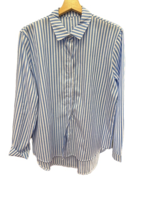 Koszula VIGO paski niebieskie