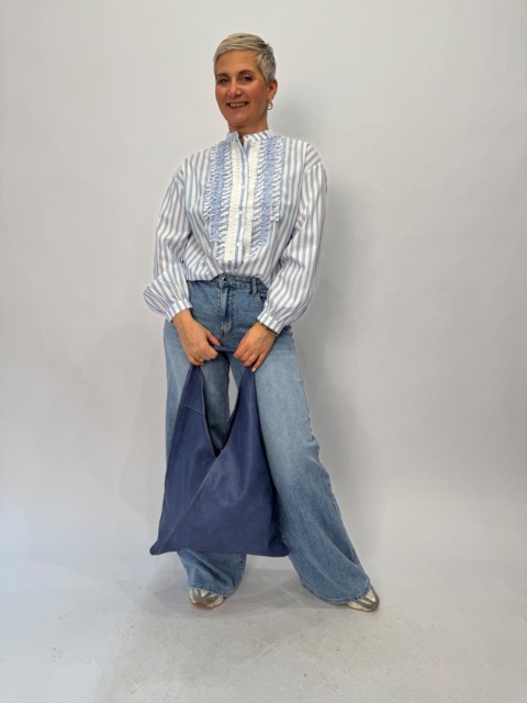 Koszula WIOLA Wiya blue