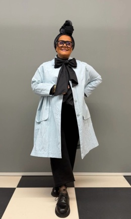 Płaszcz FREYA Rivabella błękit