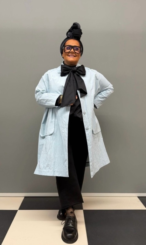 Płaszcz FREYA Rivabella błękit