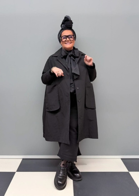 Płaszcz FREYA Rivabella czarny