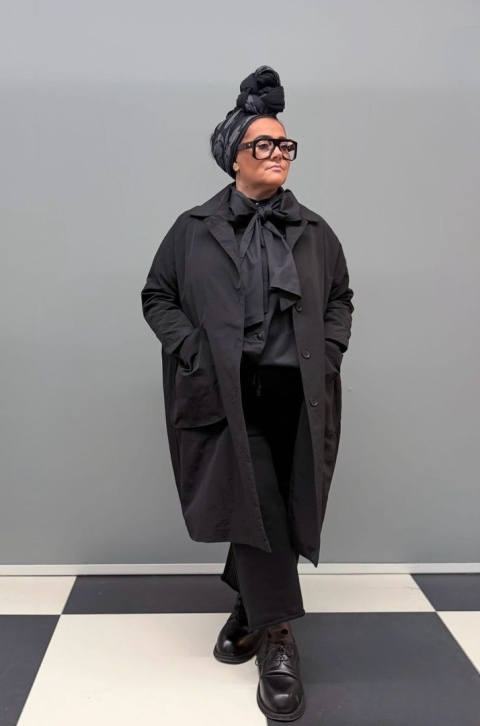 Płaszcz FREYA Rivabella czarny