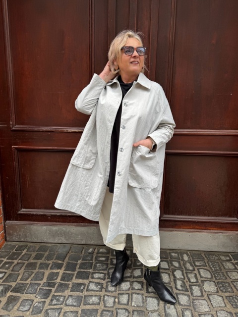 Płaszcz FREYA Rivabella jasno szary