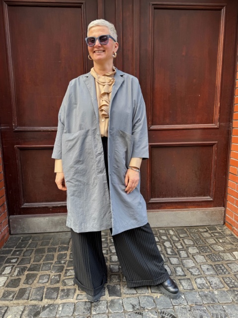 Płaszcz RILKA Rivabella grafit