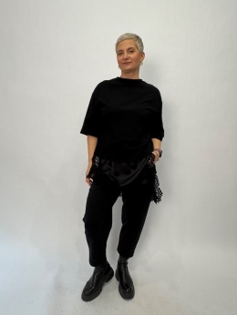 T-shirt MOOR Mihos czarna