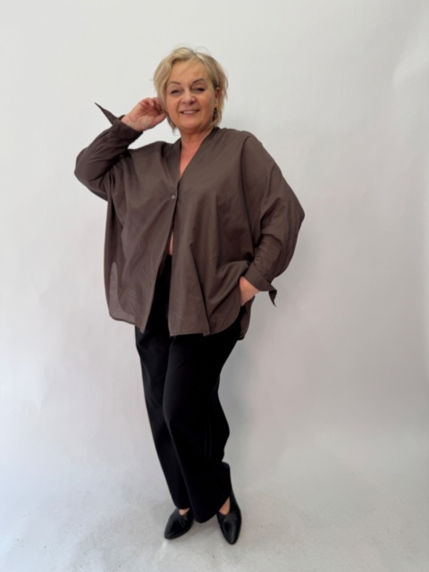 Bluzka SAID Wendy Trendy brązowa