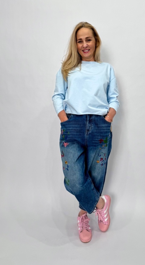 Bluzka DIANA Wendy Trendy niebieska