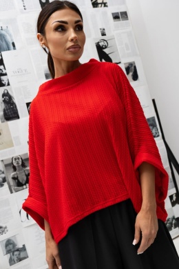 Bluzka KIMONO SPLOT Miss City czerwony