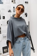 Bluzka KIMONO SPLOT Miss City szary