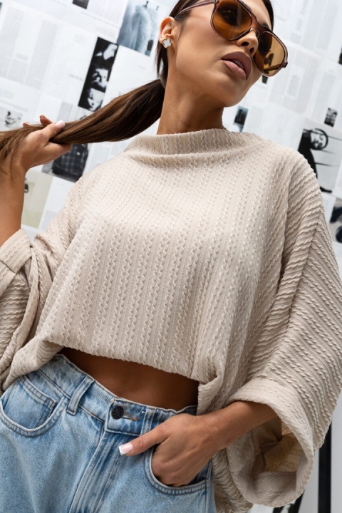 Bluzka KIMONO SPLOT Miss City beż