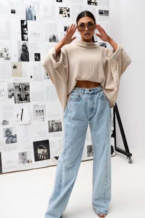 Bluzka KIMONO SPLOT Miss City beż