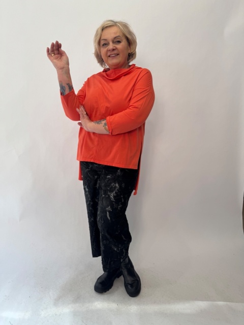 Bluzka PALERMO Wendy Trendy pomarańcza