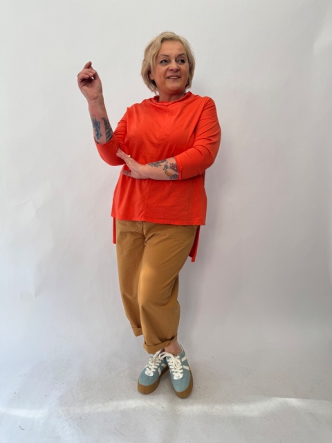 Bluzka PALERMO Wendy Trendy pomarańcza