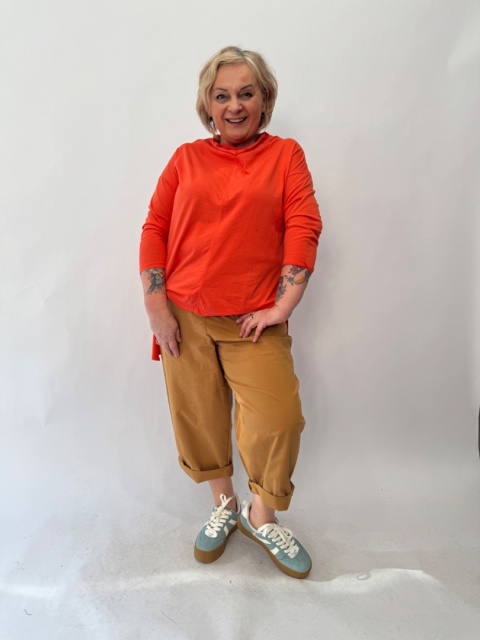 Bluzka PALERMO Wendy Trendy pomarańcza