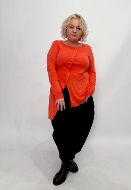 Bluzka tunika INKA Wendy Trendy pomarańczowy