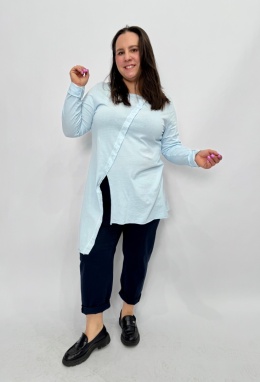 Bluzka tunika INKA Wendy Trendy niebieski