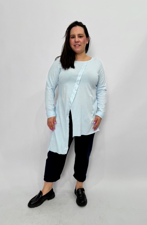 Bluzka tunika INKA Wendy Trendy niebieski