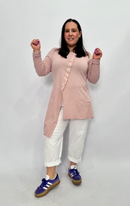 Bluzka tunika INKA Wendy Trendy różowa