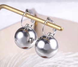 Kolczyki KULKI srebrny