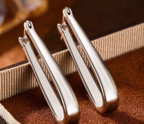 Kolczyki MOR srebrny