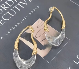 Kolczyki szablon KREA