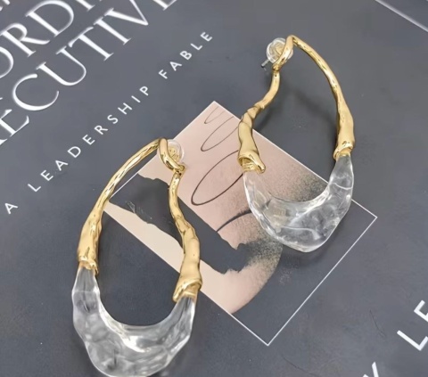 Kolczyki szablon KREA