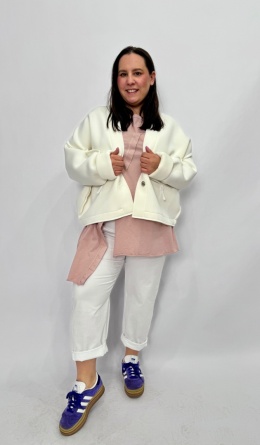 Kurtka Bluza RAMI Wendy Trendy biała