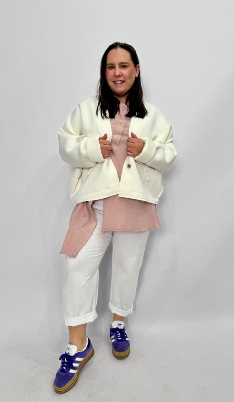 Kurtka Bluza RAMI Wendy Trendy biała