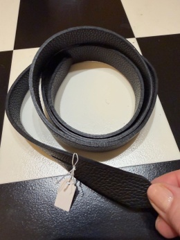 Pasek AGA skóra nero