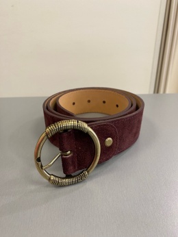 Pasek MOV skóra burgund