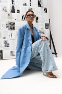 Płaszcz FEEL Miss City Official niebieski