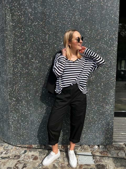 Spodnie TINA Wendy Trendy nero