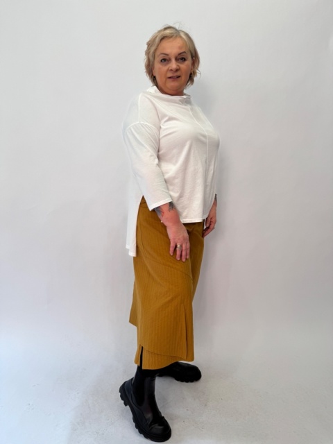 Spodnie kuloty JOSE Wendy Trendy kurkuma