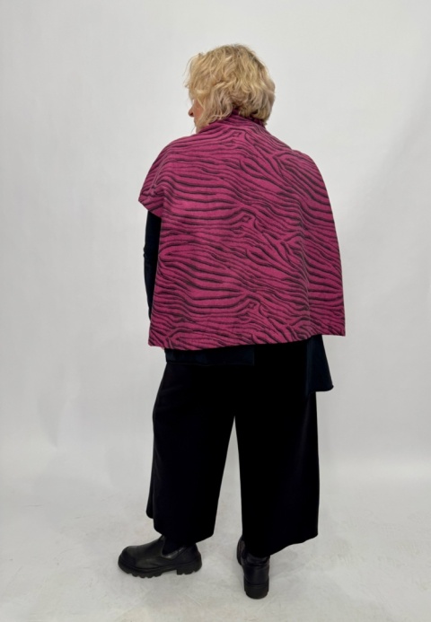 Żakiet ZOZO Wendy Trendy zebra fuksja