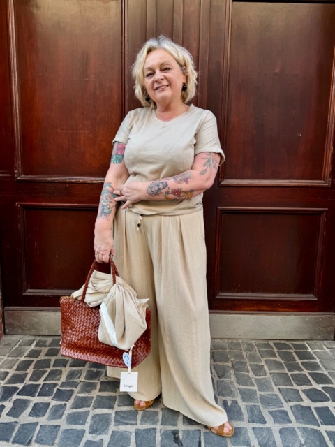 Bluzka Boni Wiya bežowy