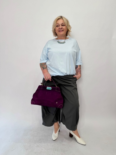 Bluzka KAMA Wendy Trendy niebieski