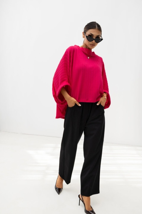 Bluzka KIMONO SPLOT Miss City fuksja