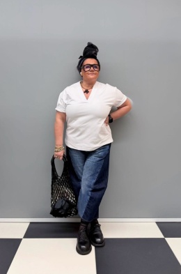 Bluzka OSAKA Rivabella biała