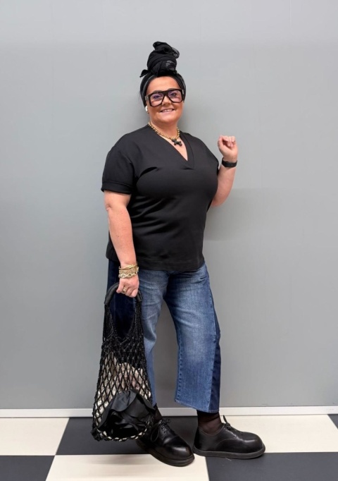 Bluzka OSAKA Rivabella czarna