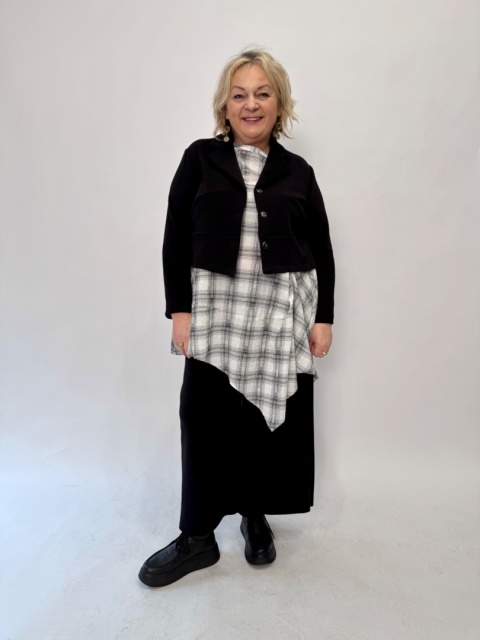 Bluzka tunika CALM Wendy Trendy biały