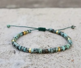 Bransoletka NATURA turkusowy