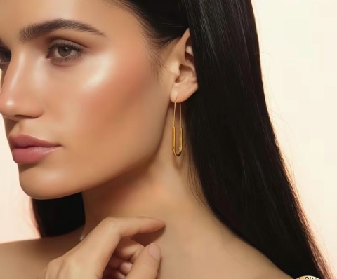 Kolczyki KLASS złoty