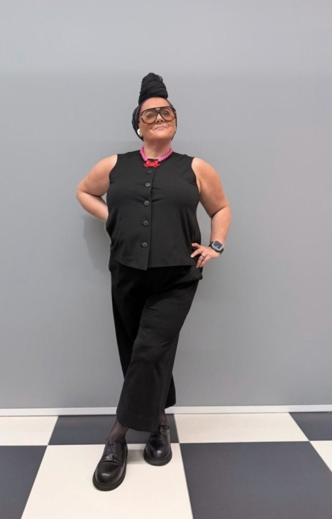 Komplet garnitur SALI Rivabella czarny