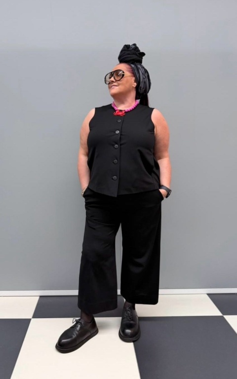 Komplet garnitur SALI Rivabella czarny