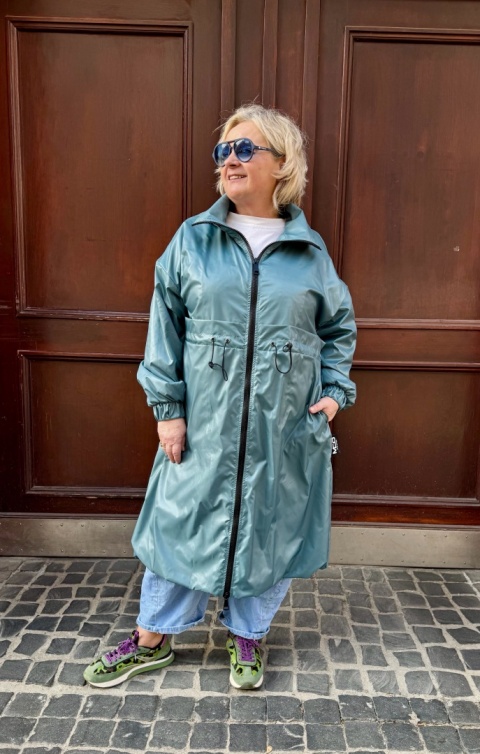 Kurtka Parka RISK Miss City Official niebieski