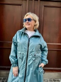 Kurtka Parka RISK Miss City Official niebieski